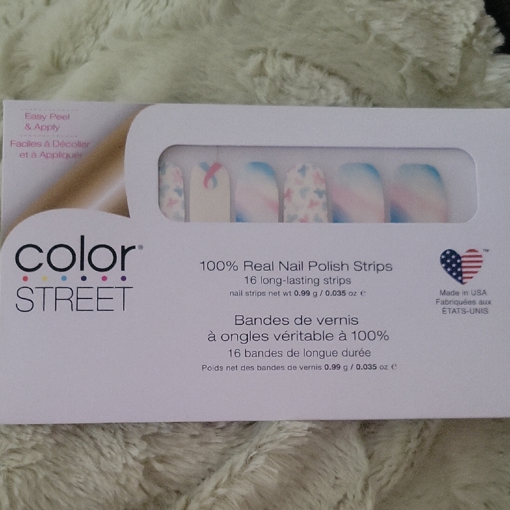 Color Street Pastel Swirl Nail Strips